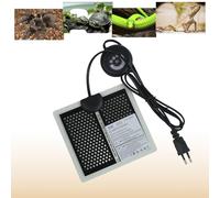 FIPASEN Manta Calefactora para Reptiles, Tapetes Térmicos Terrarios con 7 Botones de Ajuste de Temperatura para Serpientes, Lagartos, Geckos, Arañas - Almohadilla Térmica para Reptiles (5W, 15x14CM)