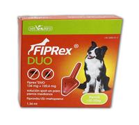 Fiprex Duo Pipeta Antiparasitaria Para Perros 1 Unidad M - 10 A 20 Kg