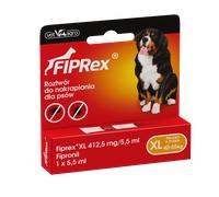 Fiprex XL, 412,5 mg/5,5 ml, solución para aplicar gota a gota en perros