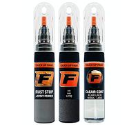 FIRANTO Kit de Pintura de Retoque Coche para Audi LZ7Q Austerngrau, Set de Reparación de Rayones y Arañazos Incluye 15 ml Bolígrafo para Retocar Pintura Coche, Primer y Barniz