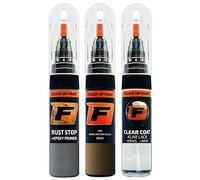 FIRANTO Kit de Pintura de Retoque Coche para BMW Motorcycles M41 Kalamata Matt, Set de Reparación de Rayones y Arañazos Incluye 15 ml Bolígrafo para Retocar Pintura Coche, Primer y Barniz