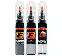 FIRANTO Kit de Pintura de Retoque Coche para BMW Motorcycles NB5 Light White, Set de Reparación de Rayones y Arañazos Incluye 15 ml Bolígrafo para Retocar Pintura Coche, Primer y Barniz