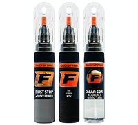 FIRANTO Kit de Pintura de Retoque Coche para Citroen KTV Noir Perla Nera, Set de Reparación de Rayones y Arañazos Incluye 15 ml Bolígrafo para Retocar Pintura Coche, Primer y Barniz