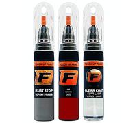FIRANTO Kit de Pintura de Retoque Coche para Ferrari 322 Rosso Corsa, Set de Reparación de Rayones y Arañazos Incluye 15 ml Bolígrafo para Retocar Pintura Coche, Primer y Barniz