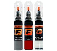 FIRANTO Kit de Pintura de Retoque Coche para Honda Motorcycles R-263 Millennium Red, Set de Reparación de Rayones y Arañazos Incluye 15 ml Bolígrafo para Retocar Pintura Coche, Primer y Barniz