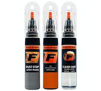 FIRANTO Kit de Pintura de Retoque Coche para KTM Motorcycles KTM/205 Orange, Set de Reparación de Rayones y Arañazos Incluye 15 ml Bolígrafo para Retocar Pintura Coche, Primer y Barniz