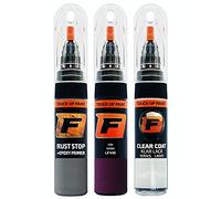 FIRANTO Kit de Pintura de Retoque Coche para Skoda LF4W Imperial Violett, Set de Reparación de Rayones y Arañazos Incluye 15 ml Bolígrafo para Retocar Pintura Coche, Primer y Barniz