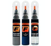 FIRANTO Kit de Pintura de Retoque Coche para Tesla Motors PPSB Ocean Blue/Deep Blue, Set de Reparación de Rayones y Arañazos Incluye 15 ml Bolígrafo para Retocar Pintura Coche, Primer y Barniz