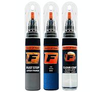 FIRANTO Kit de Pintura de Retoque Coche para Toyota 8X2 Nebula Blue, Set de Reparación de Rayones y Arañazos Incluye 15 ml Bolígrafo para Retocar Pintura Coche, Primer y Barniz