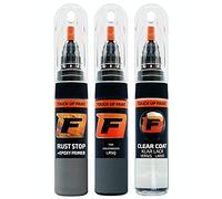 FIRANTO Kit de Pintura de Retoque Coche para VW Volkswagen LR5Q Petroleum Blue, Set de Reparación de Rayones y Arañazos Incluye 15 ml Bolígrafo para Retocar Pintura Coche, Primer y Barniz