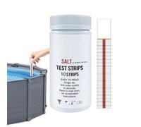 Firas De Prueba De Sal Para La Piscina, Piscinas Profesionales De Detección De Agua Salada, Kit Preciso De Prueba De Agua Para Bañera De Hidromasaje, Spa, Suministros Agua De Medición Multipropósito