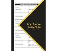 Fire Alarm Inspection Log Book: 6x9 inches (A5) | 110 Pages