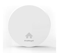 Fire Angel Detector de Humo Óptico Ultrafino FA6629S - Alarma de Incendios para Hogar con Batería de 10 Años de Duración - 115 mm x 23.5 mm