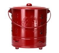 Fire Barrel - Burn Cage | Stainless Steel Paper Burning Barrel Incinerator | Portable Incinerators Burner For Yard Campfire Backyard Garden Camping Outdoor Beach Farm Wood - 26x26x28cm