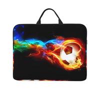 Fire Dragon Roll - Funda para portátil de 35.6 cm, asa portátil y cremallera, ideal para viajes, negocios y oficina