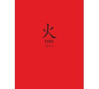 Fire Element Dot Grid Notebook: 8.5" x 11" Journal with 0.5 cm Dot Grid Pages | Bold Wu Xing Inspired Design
