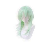Fire Emblem ThreeHouses Byleth Beleth Light Green Wig Cosplay Disfraz Hombres Mujeres Pelucas de fiesta de pelo sintético resistente al calor MZ-1446A