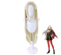 Fire Emblem ThreeHouses Edelgard Von Fresberg Peluca larga Disfraz de Cosplay Pelo sintético resistente al calor Mujeres Pelucas de fiesta de carnaval