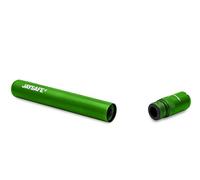 FIRE-FLOW™ Jaysafe® - Funda de alta calidad para todos los tamaños de filtro, filtro de carbón activo, carcasa de aluminio, tubo de metal, resistente a los olores, resistente al agua (verde), verde
