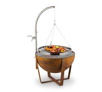 Fire Globe Brasero con Parrilla Ø60cm Acero