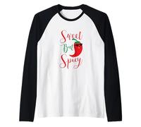 Fire Hot Packet Halloween Taco I'm Extra Spicy Costume Camiseta Manga Raglan