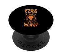 Fire IN MY Soul Strong IN MY Heart PopSockets PopGrip Adhesivo
