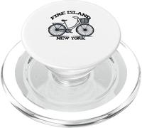 Fire Island New York Bicicleta Verano Compartir Vacaciones Descalzo PopSockets PopGrip para MagSafe