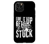 Fire It Up Get It Stuck ATV Rider Off-Road Dirt Racing Carcasa para iPhone 11 Pro