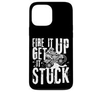 Fire It Up Get It Stuck ATV Rider Off-Road Dirt Racing Carcasa para iPhone 13 Pro MAX