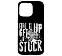 Fire It Up Get It Stuck ATV Rider Off-Road Dirt Racing Carcasa para iPhone 15 Pro MAX