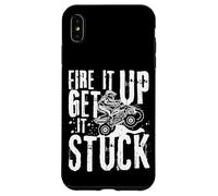Fire It Up Get It Stuck ATV Rider Off-Road Dirt Racing Carcasa para iPhone XS MAX