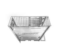 Fire-Maple Estufa de Leña para Acampar Portátil, Estufa Acero Inoxidable Compacto Plegable para Camping Cocina al Aire Libre Picnic 4 piezas