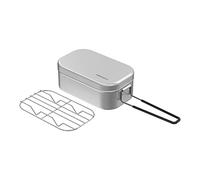 Fire-Maple Fiambrera de Camping de Aluminio 800ml Caja de Almuerzo Portátil Contenedor de Alimentos para Interiores y Exteriores, Picnic