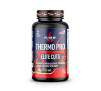 Fire Nutrition - Elite Cuts Thermo Pro 120 Vegan Caps - Advanced Professional Formula - 400 mg Cafeina por dosis - Potente Quemagrasas Termogenico