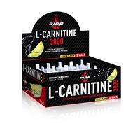 Fire Nutrition - L-Carnitine 3000 20 Viales Limon - Ayuda al cuerpo a producir Energía, Mejorar el Rendimiento Deportivo y Perder Peso