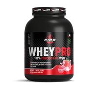 Fire Nutrition - Whey PRO 2 KG (4,4 LB) Fresa - ARLA LacProdan - 100% Concentrado de Suero - Whey Protein - Proteina de Suero de Leche - Recuperacion Muscular