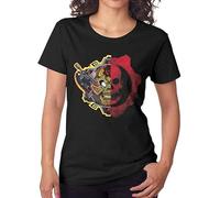 Fire One Wei GE One Ars of War Women's Classic Fashion Short Sleeve T-Shirt T-Shirt Black 3XL