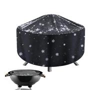 Fire Pit Cover, Heavy Duty Oxford Outdoor Fire Pit Cover