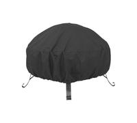 Fire Pit Cover - Protector para exteriores, resistente al viento, resistente al agua, protector de pit de fuego, resistente a todas las estaciones, solución de protección fiable para nieve, detrices