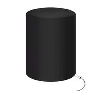 Fire Pit Cover, Round Grill Cover, Heavy Duty Outdoor, Waterproof Drawstring Protector, Garden Backyard Patio Camping Furniture Shield, Winter Weather Resistant Fire Bowl Protective 65x65x95cm