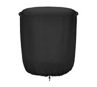 Fire Pit Cover Round, Patio Heater Shield, Fade Resistant Outdoor Blanket for Propane Grill Fire Column Coat Lawn Garden Weather Protection UV Resistant Waterproof Insulated Pit Guard