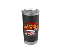 Fire Rescue Firefighter Fire Truck Driver For Dad Men Vaso térmico de acero inoxidable de doble pared