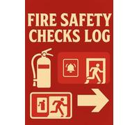 Fire Safety Logbook: Fire Alarm, Extinguisher & Emergency Equipment Inspection Log - 101 Pages, A4 Size