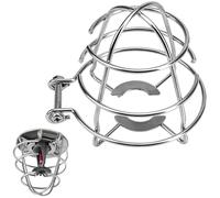 Fire Sprinkler Head Guard - 7.5x6.7cm Carbon Steel Protective Cage, Bracket Cover For Homes Offices Restaurants Warehouses Basements | Safety Fire Prevention Equipment Commercial Residential I