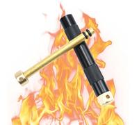 Fire Starter - Metal Fire Piston Fires Starter | Metal Firê Starters | Compressed Firê Stârters | Pocket Fîre Starters for Campfires Survival Camping Hiking | Portable Compression Tube for Making Fîr