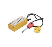 Fire Starter Survival Tool - All-In-One Flint and Steel Fire Starter Kit - Ferro Rod Fire Starter wi