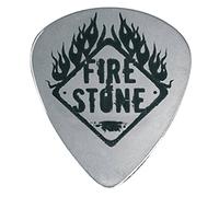 Fire Stone Púa Plectrum/Pick, Acero inoxidable, mediano, 0,46 mm, 12 uds
