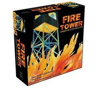 Fire Tower: juegos de fiesta, juegos de estrategia, a partir de 10 años, juegos de mesa, protégete y sé el más táctico de llevar, de 2 a 4 jugadores, edición en francés
