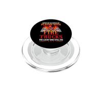 Fire Trucks Firefighter Funny Fireman Proud Firefighters PopSockets PopGrip para MagSafe