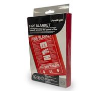 FireAngel 1 Manta ignífuga de 1 m para Cocina, hogar, Caravana, Caravana, Accesorios de Seguridad, con Cubierta Dura y fácil de Limpiar